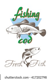 below the emblem of fresh fish