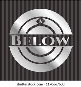 Below silver shiny emblem