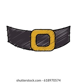 belt accessory isolated icon