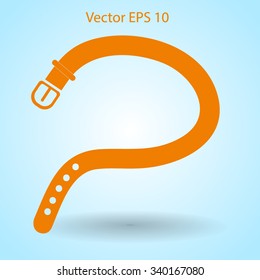 belt buckle vector illustration