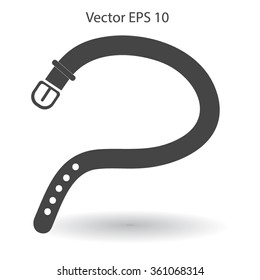 belt buckle vector illustration