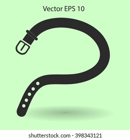 belt buckle vector illustration