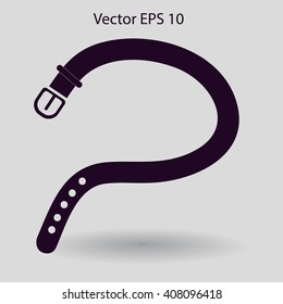 belt buckle vector illustration