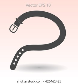 belt buckle vector illustration