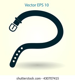 belt buckle vector illustration
