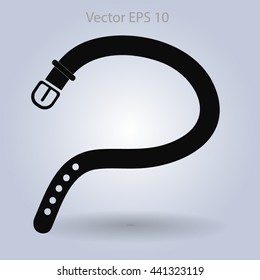 belt buckle vector illustration