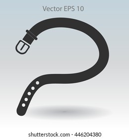 belt buckle vector illustration
