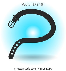 belt buckle vector illustration