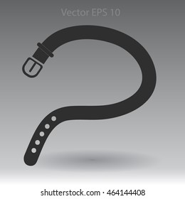 belt buckle vector illustration