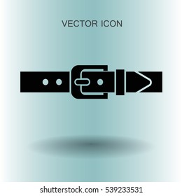 belt buckle vector illustration