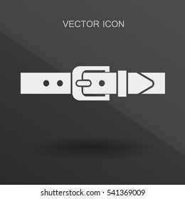 belt buckle vector illustration