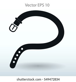 belt buckle vector illustration