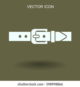 Belt Buckle Vector Illustration