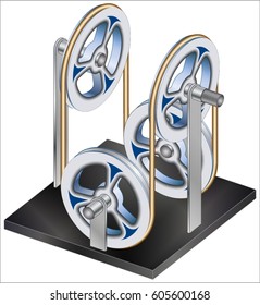 Belt Drive Mechanism Motion