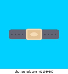 Belt flat icon