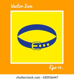 Belt Icon. Eps-10.