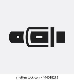Belt icon illustration isolated vector sign symbol