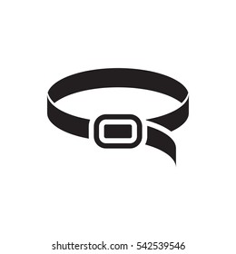 belt icon illustration isolated vector sign symbol