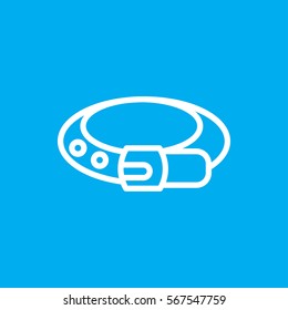 belt icon illustration isolated vector