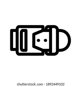 icono de cinturón o logotipo símbolo de señas aislado ilustración vectorial de alta calidad estilo negro iconos vectores
