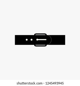 Belt icon on white background.Vector illustration.