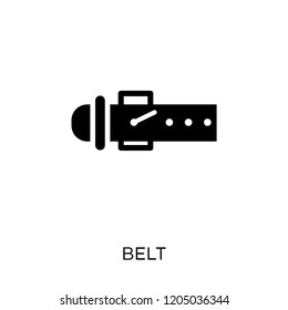 Belt icon. Belt symbol design from Clothes collection. Simple element vector illustration on white background.