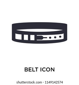 Belt icon vector isolated on white background for your web and mobile app design, Belt logo concept