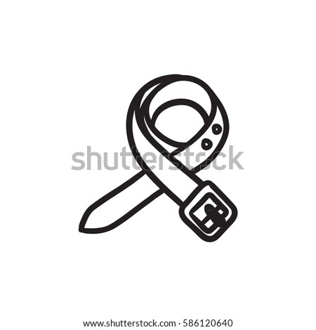 Similar – Image, Stock Photo leather belt with an iron buckle in a man’s hand