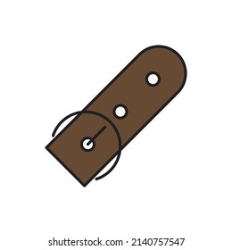 belt for symbol icon website presentation