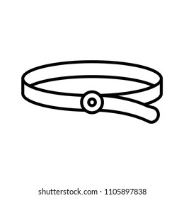 belt, vector, icon