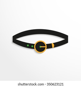 Belt. Vector icon.