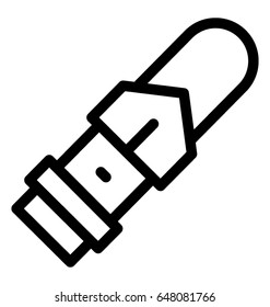 Belt Vector Icon