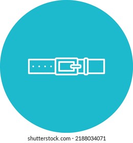 Belt vector icon. Can be used for printing, mobile and web applications.