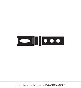belt vector icon line template