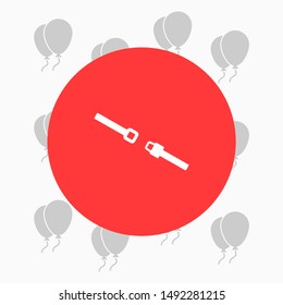 Belt Vector icon . Lorem Ipsum Illustration design