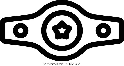 belt Vector illustration on a transparent background.Premium quality symmbols.Stroke vector icon for concept and graphic design. 

