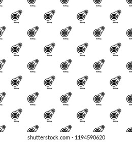 Belting drive pattern vector seamless repeating for any web design