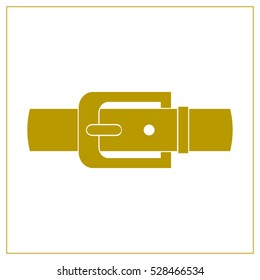 Belts, Clothing accessories, vector icon, eps10