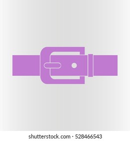 Belts, Clothing accessories, vector icon, eps10