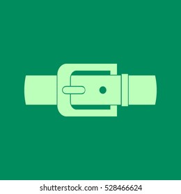 Belts, Clothing accessories, vector icon, eps10
