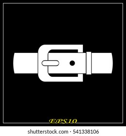 Belts for clothing, icon, vector illustration EPS 10