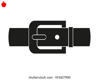 Belts for clothing, icon, vector illustration eps10