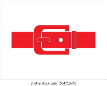 Belts for clothing, icon, vector illustration eps10
