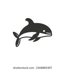 Beluga whale Icon on White Background - Simple Vector Illustration