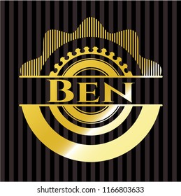 Ben gold shiny emblem