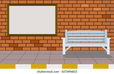 Vectores Imagenes Y Arte Vectorial De Stock Sobre Bench