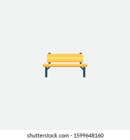 bench graphic element Illustration template design