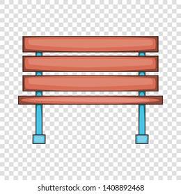 Bench icon. Cartoon illustration of bench vector icon for web