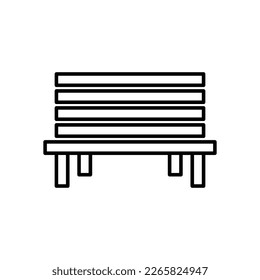 Bank-Symbol, ParkVektorgrafik, Relax-Illustration