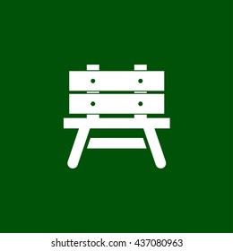 bench icon. bench sign